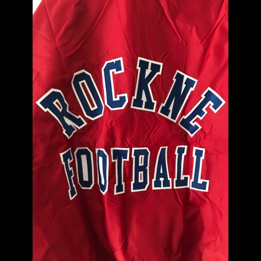 🌟HP🌟 NWOT Vintage Varsity Jacket Rockne Football - Picture 14 of 16